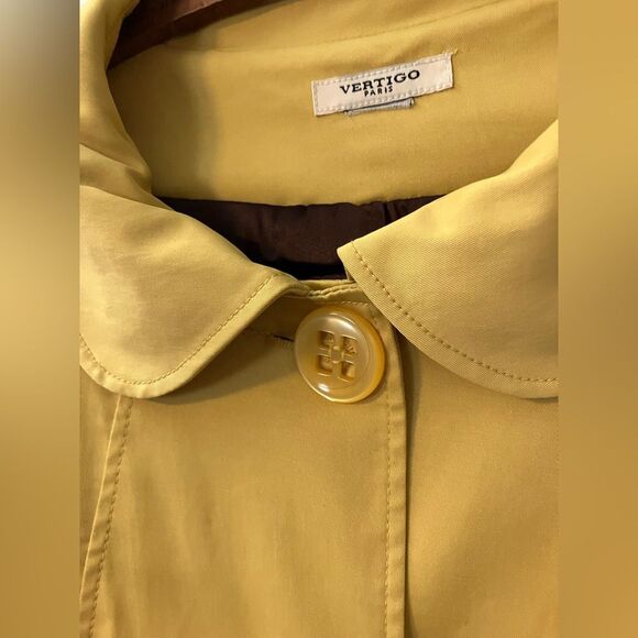 Vertigo Paris Yellow Short Mac Size M - Picture 4 of 8